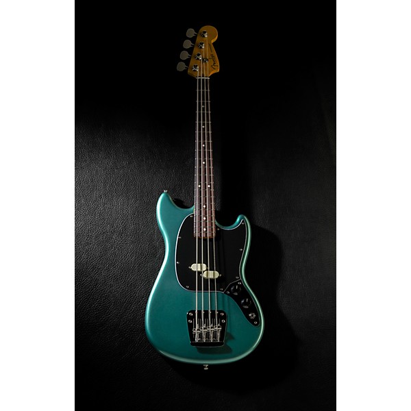 Fender American Professional Classic Mustang Bass Rosewood Fingerboard Faded Sherwood Green Metallic