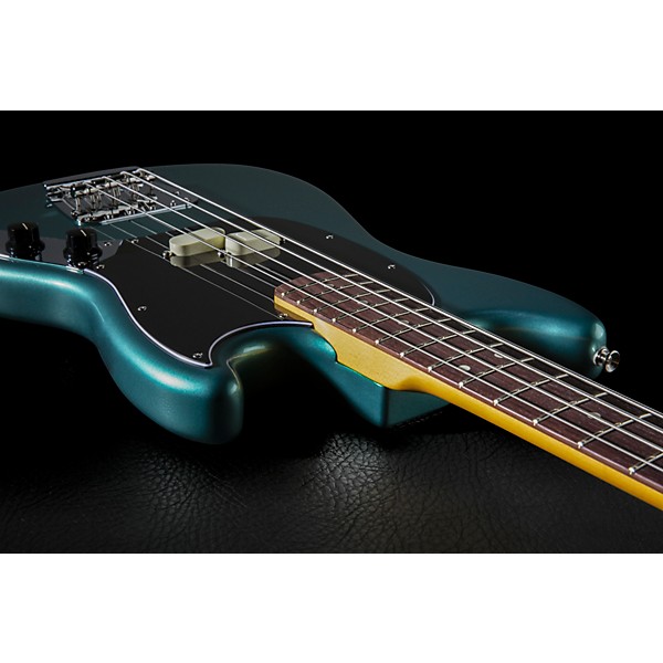Fender American Professional Classic Mustang Bass Rosewood Fingerboard Faded Sherwood Green Metallic