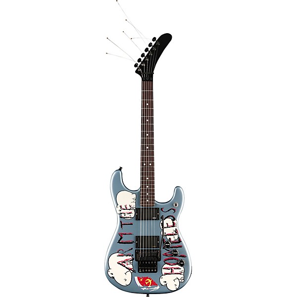 Fender Tom Morello "Arm the Homeless" Electric Guitar - Ice Blue Metallic