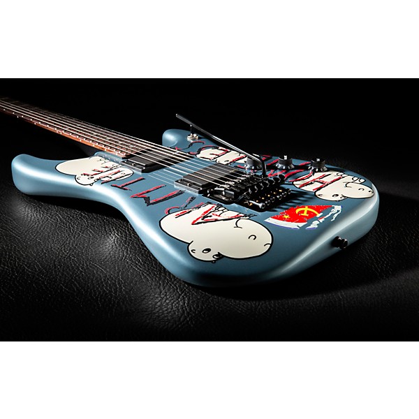 Fender Tom Morello "Arm the Homeless" Electric Guitar - Ice Blue Metallic