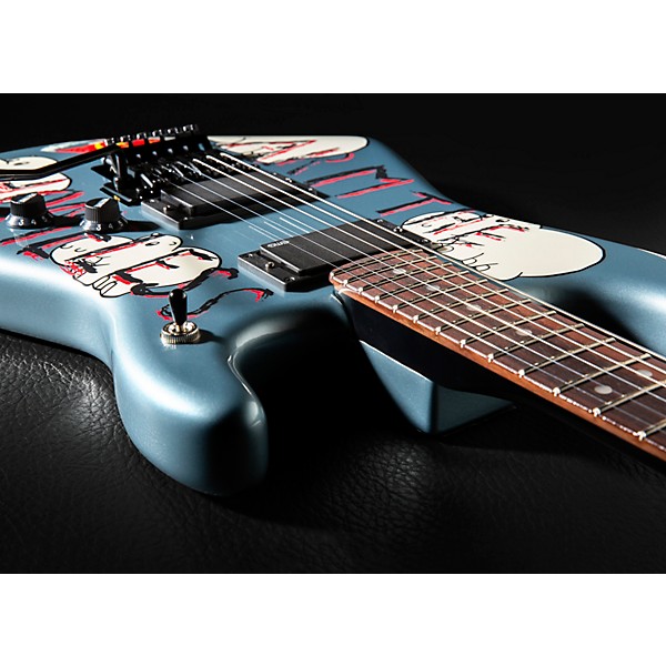 Fender Tom Morello "Arm the Homeless" Electric Guitar - Ice Blue Metallic