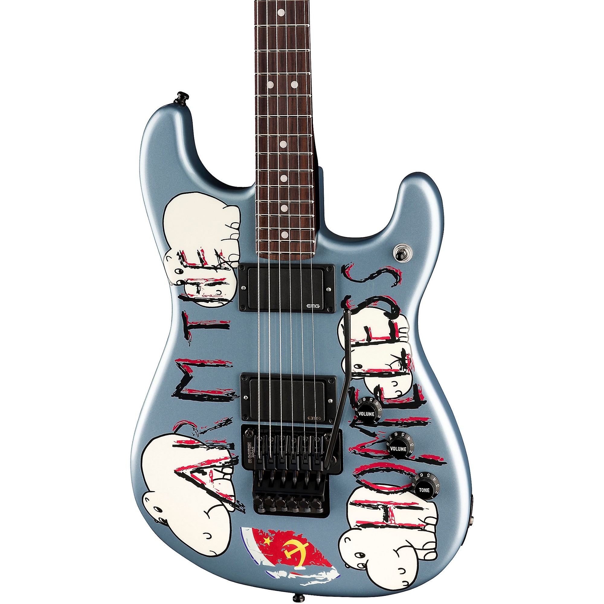 Arm the Homeless' Guitar Tom Morello Signature Fender