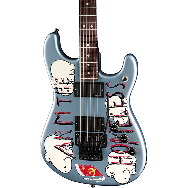 Fender Tom Morello "Arm the Homeless" Electric Guitar - Ice Blue Metallic