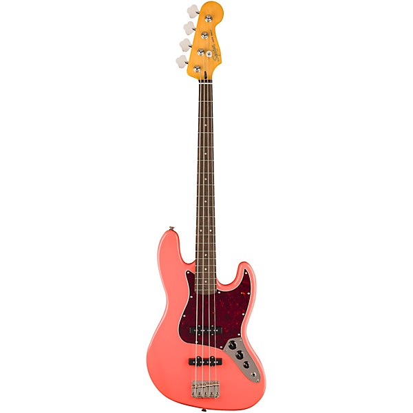 Squier Classic Vibe '60s Jazz Bass Tahitian Coral | Guitar