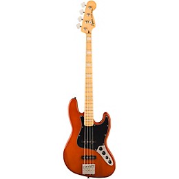 Open Box Squier Classic Vibe Active '70s Jazz Bass Guitar Level 2 Mocha 197881370183