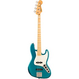 Open Box Squier Classic Vibe Active '70s Jazz Bass Guitar Level 2 Ocean Turquoise 197881403348