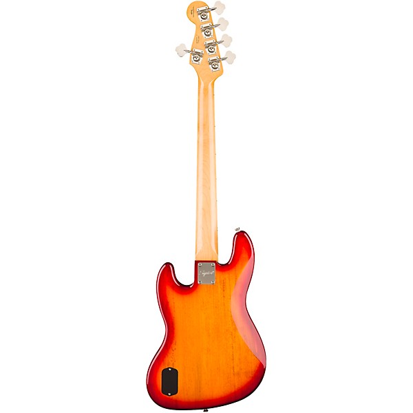 Squier Classic Vibe Active '70s Jazz Bass V Bass Guitar Sienna Sunburst
