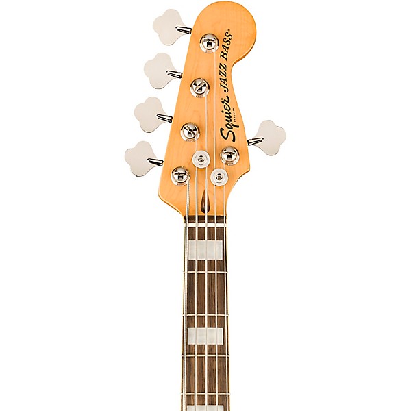 Squier Classic Vibe Active '70s Jazz Bass V Bass Guitar Sienna Sunburst