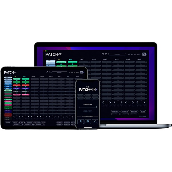 Flock Audio Audio Patch App DX Hardware Management Software