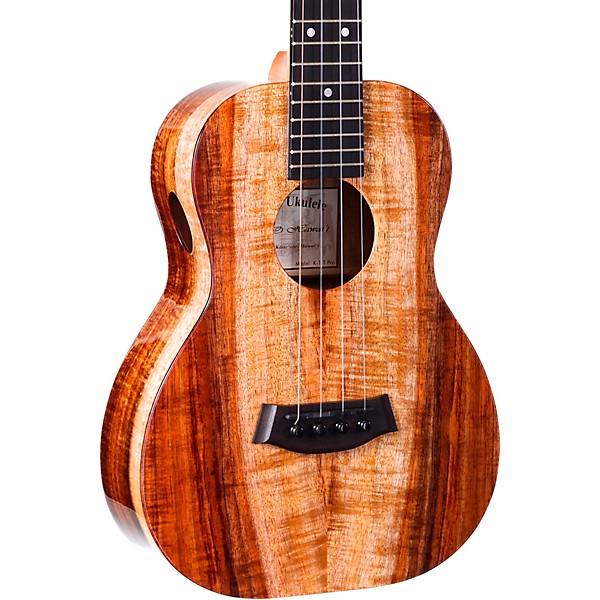 Kanile'a Ukulele K-1 Pro Series Premium Hawaiian Koa Tenor Ukulele Natural