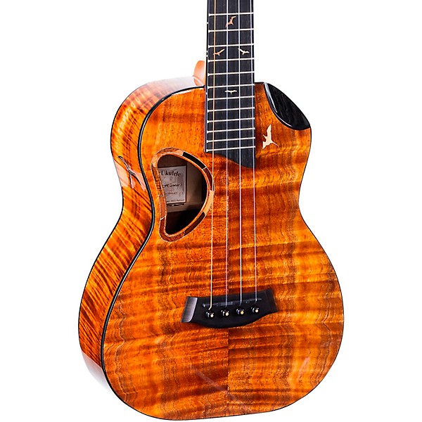 Kanile'a Ukulele 2025 Platinum Limited-Edition Master Grade Hawaiian Koa Tenor Ukulele Natural