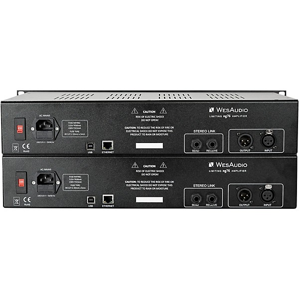 WesAudio ng76 FET Compressor - Stereo Pair