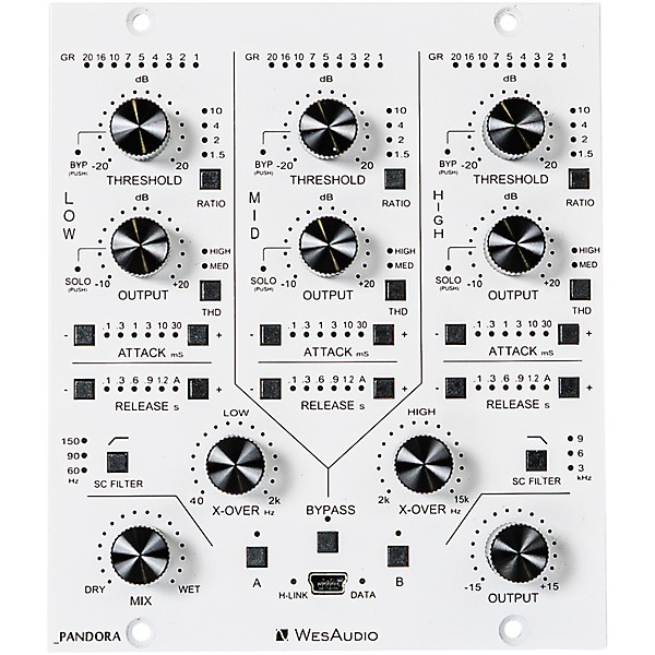 WesAudio _Pandora NG500 Series Multiband Compressor with Digital Recall