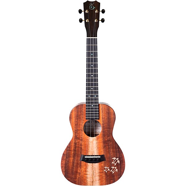 Kanile'a Ukulele Honu Natural Series Hawaiian Koa Tenor Ukulele Natural