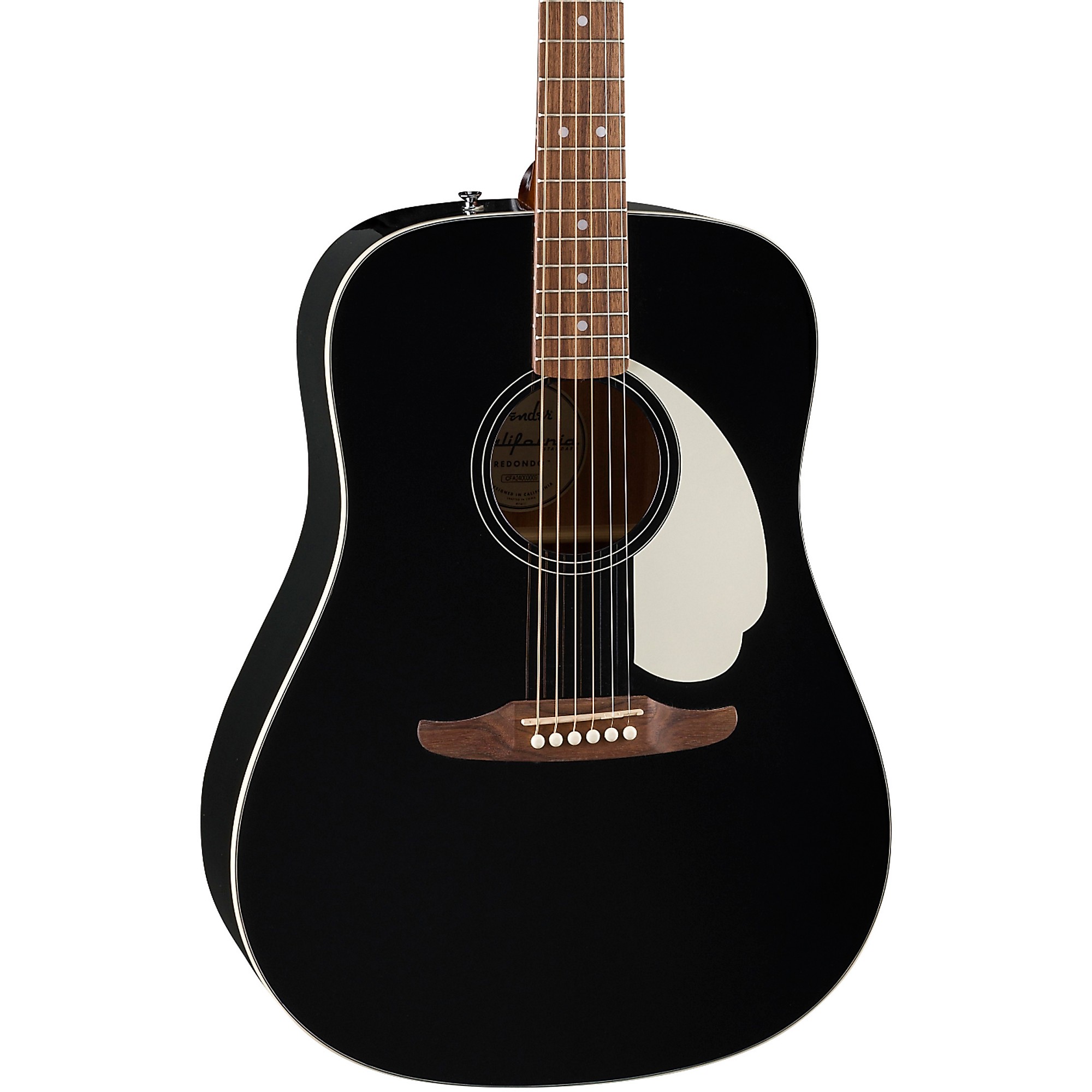 Fender California Standard Redondo Acoustic Guitar Black