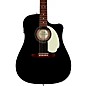 Fender California Standard Redondo CE Acoustic-Electric Guitar Black thumbnail