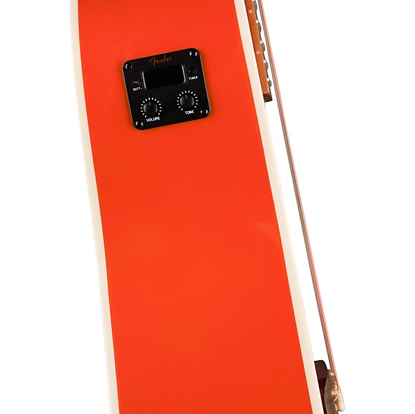 Fender California Standard Redondo CE Acoustic-Electric Guitar Fiesta Red