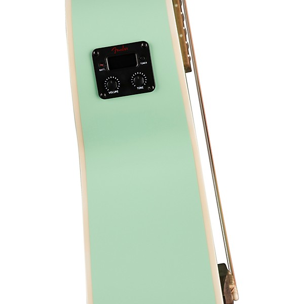 Fender California Standard Monterey E Acoustic-Electric Guitar Surf Green