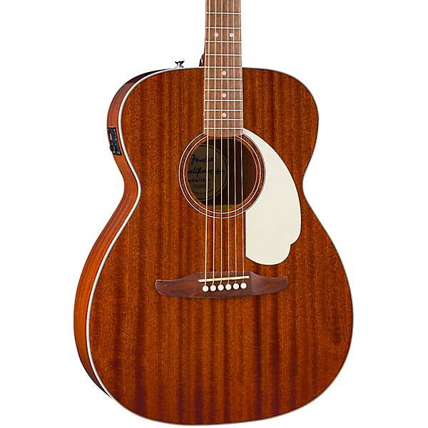 Fender California Standard Monterey E Acoustic-Electric Guitar Natural Sapele