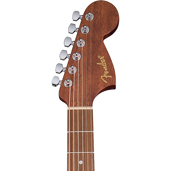 Fender California Standard Monterey CE Limited-Edition Acoustic-Electric Guitar Black