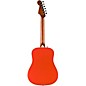 Fender California Standard Redondo Mini Acoustic Guitar Fiesta Red