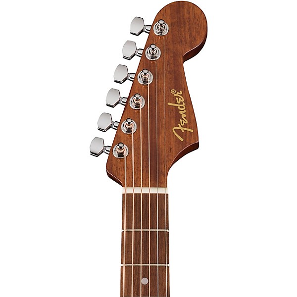 Fender California Standard Redondo Mini Acoustic Guitar Fiesta Red