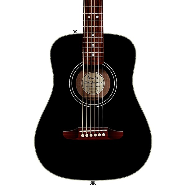 Fender California Standard Redondo Mini Acoustic Guitar Black