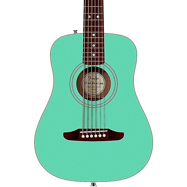 Fender California Standard Redondo Mini Acoustic Guitar Surf Green
