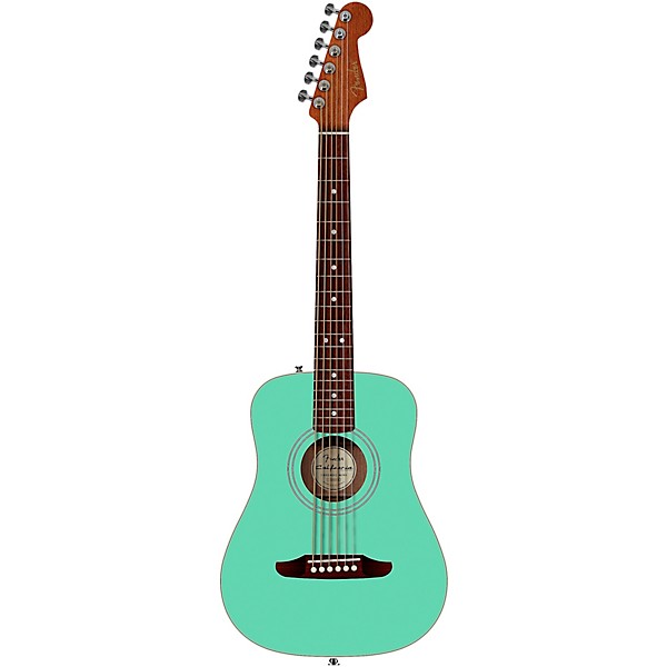 Fender California Standard Redondo Mini Acoustic Guitar Surf Green