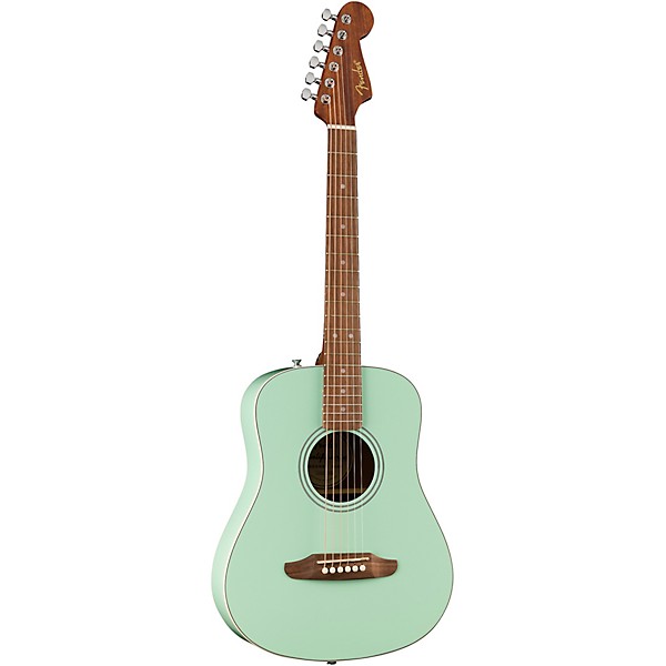 Fender California Standard Redondo Mini Acoustic Guitar Surf Green