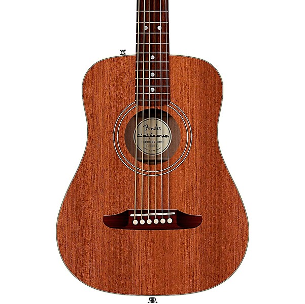 Fender California Standard Redondo Mini Acoustic Guitar Natural