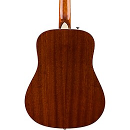 Fender California Standard Redondo Mini Acoustic Guitar Natural