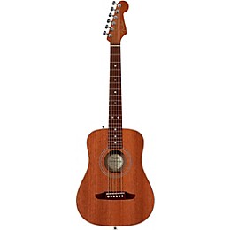 Fender California Standard Redondo Mini Acoustic Guitar Natural