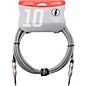 Livewire Braided Instrument Cable with Ergonomic Connectors 10 ft. Silver Sustain thumbnail