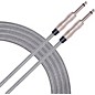 Livewire Braided Instrument Cable with Ergonomic Connectors 10 ft. Silver Sustain