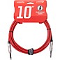 Livewire Braided Instrument Cable With Ergonomic Connectors 10 ft. Scarlet Riff thumbnail