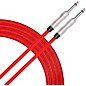 Livewire Braided Instrument Cable With Ergonomic Connectors 10 ft. Scarlet Riff
