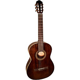 Merida PC420-BK Nylon-String Classical Acoustic Guitar Black Stain