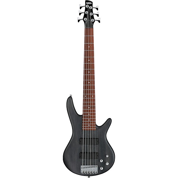 Ibanez GIO GSR206 6-String Bass Transparent Gray Flat