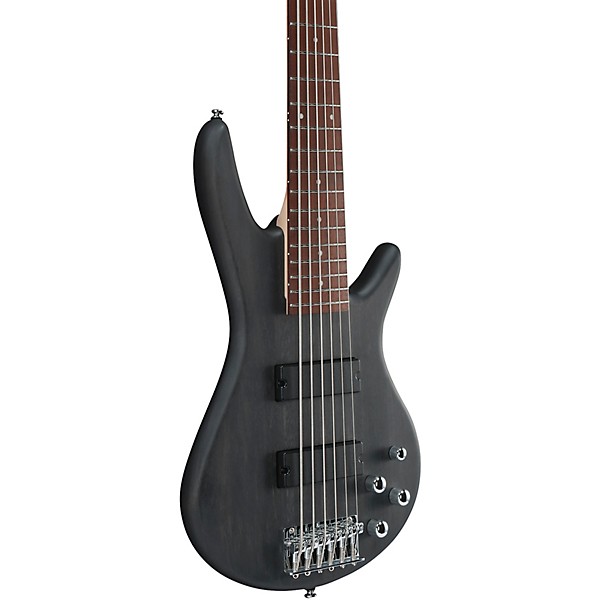Ibanez GIO GSR206 6-String Bass Transparent Gray Flat