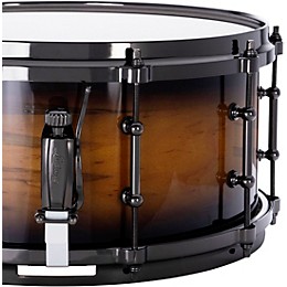 Ludwig Exotic Select Snare Drum with Black Nickel Hardware 14 x 6.5 in. Black Gold Burst