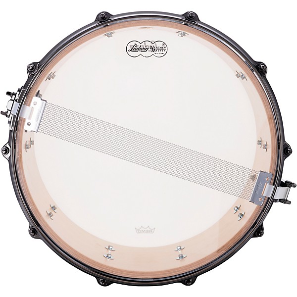 Ludwig Exotic Select Snare Drum with Black Nickel Hardware 14 x 6.5 in. Black Gold Burst