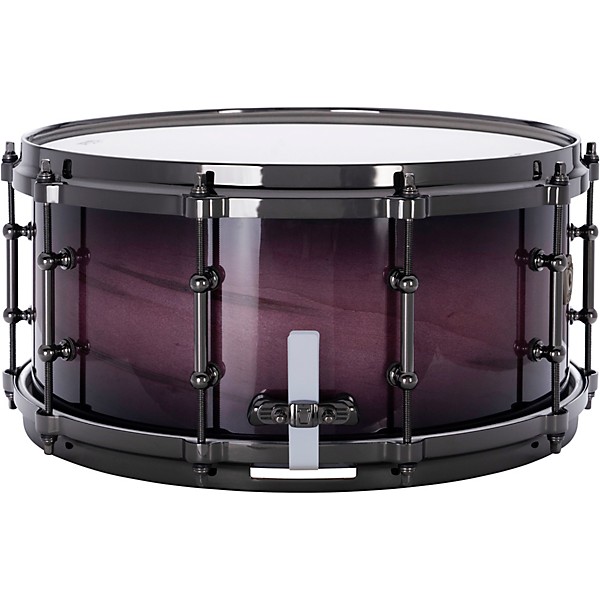 Ludwig Exotic Select Snare Drum with Black Nickel Hardware 14 x 6.5 in. Amethyst Burst
