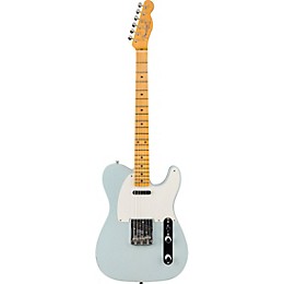 Fender Custom Shop 55 Telecaster Journeyman Relic with DLX Closet Classic Electric Guitar Super Aged Sonic Blue