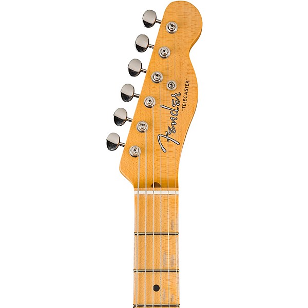 Fender Custom Shop 55 Telecaster Journeyman Relic with DLX Closet Classic Electric Guitar Super Aged Sonic Blue