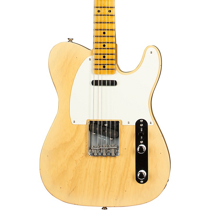 ★Custom HardRelic Blond Telecaster★ Platinum Fender Custom Shop Limited-Edition '53 Telecaster Super