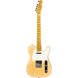 Fender Custom Shop 55 Telecaster Journeyman Relic with DLX Closet Classic Electric Guitar Super Aged Natural Blonde