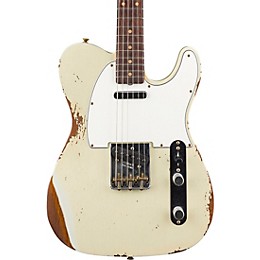 Fender Custom Shop 61 Telecaster Heavy Relic Electric Guitar Faded Aged Tomatillo Green