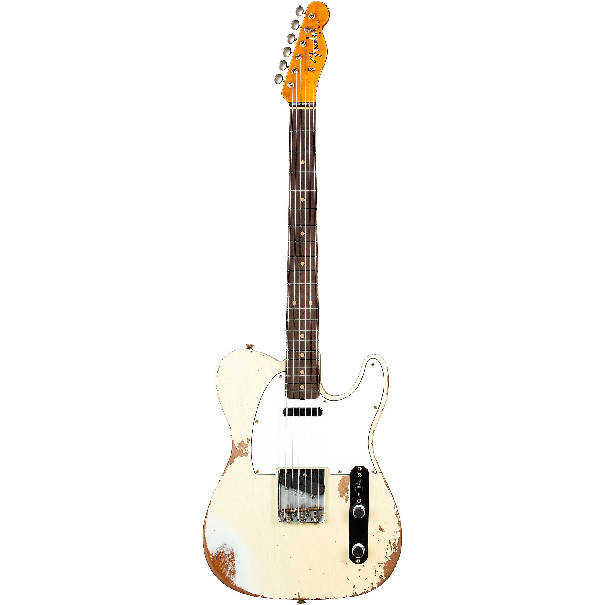 Platinum Fender Custom Shop 61 Telecaster Heavy Relic Electric