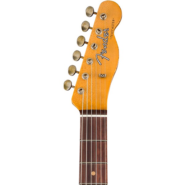 Fender Custom Shop 61 Telecaster Heavy Relic Electric Guitar Faded Aged Bleached 3-Color Sunburst